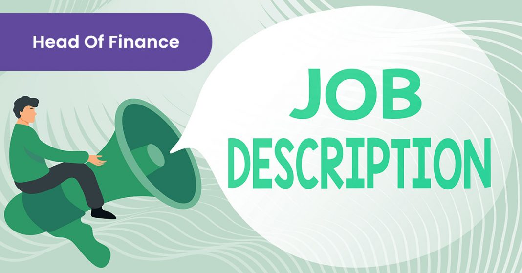 Head Of Finance job description