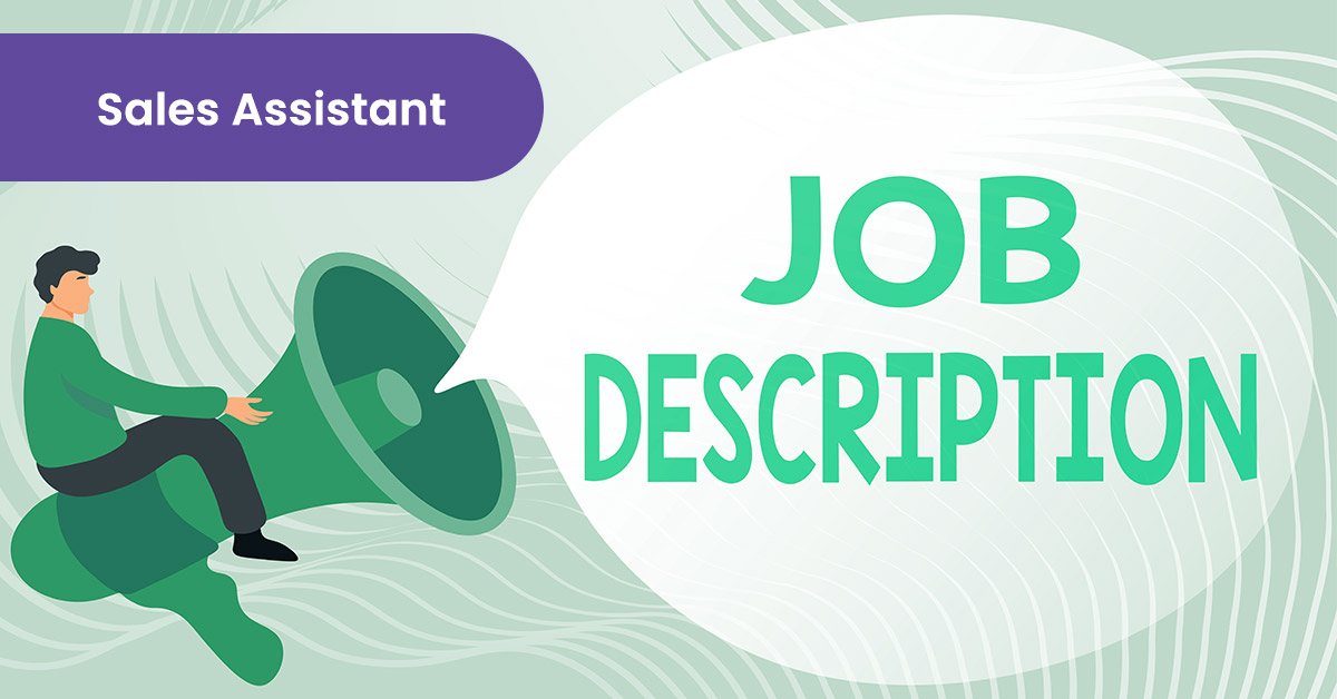 Sales Assistant job description